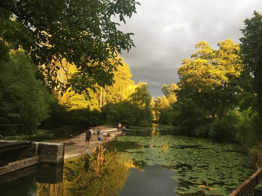 Magnifique Moulin Proche Chablis, Jacuzzi Et Riviere Βίλα Annay-sur-Serein Εξωτερικό φωτογραφία