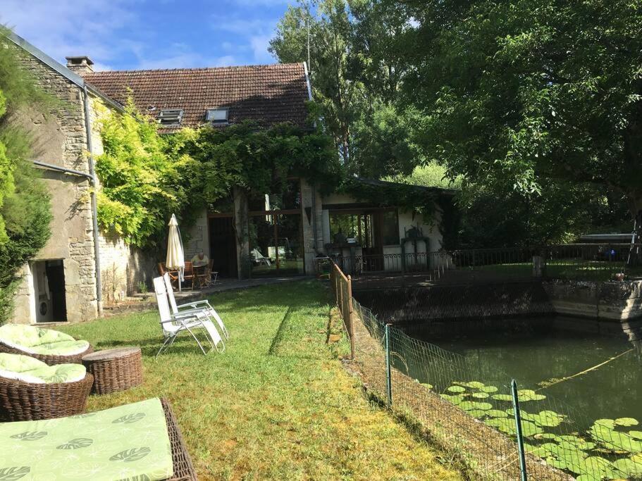 Magnifique Moulin Proche Chablis, Jacuzzi Et Riviere Βίλα Annay-sur-Serein Εξωτερικό φωτογραφία
