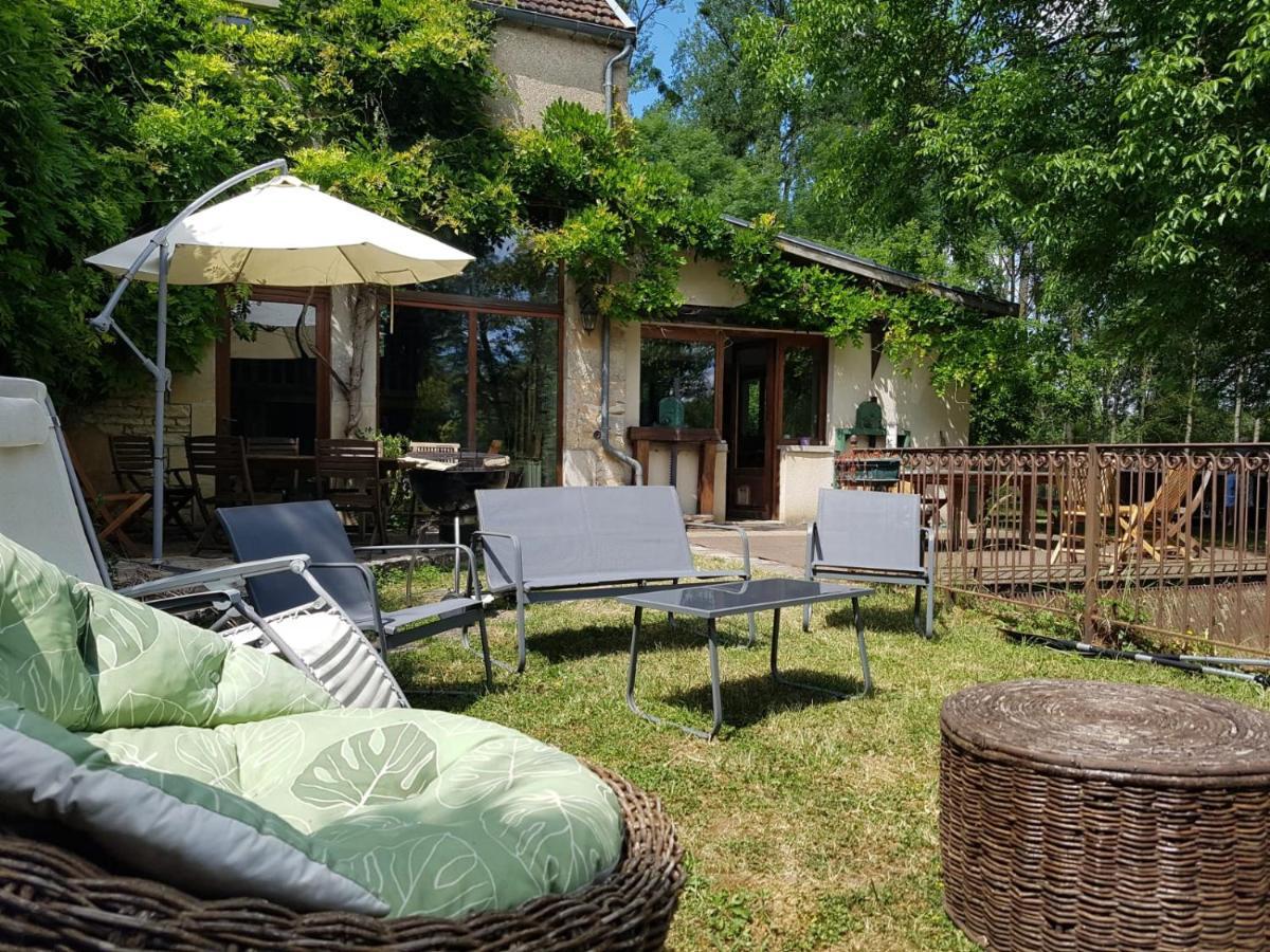 Magnifique Moulin Proche Chablis, Jacuzzi Et Riviere Βίλα Annay-sur-Serein Εξωτερικό φωτογραφία